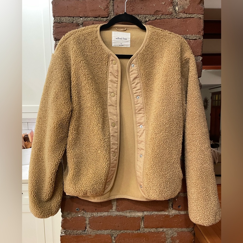 Wilfred Free teddy jacket